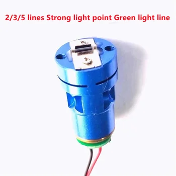 2//3/5 ラインレーザーレベルのグリーンラインヘッドの特殊な路線と明るい光点グリーンラインレーザーモジュールダイオードレーザーレベル