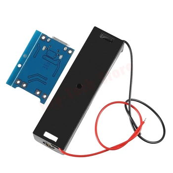 5灯TP4056C型USBリチウム電池充電ボードモジュールの保護BMS5V1Aと5pcs3.7V18650バッテリーホルダーバンドル