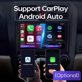 9/13インチ2din車Android無線マルチメディアプレイヤー ForホンダCRV CR-V2006年-2011年Wifi Carplay2din GPS AutoRadioステレオDSP