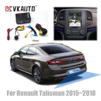 VKAUTOのためのルノー Talisman2015-2020年のR-link2画面の追加後の市場のバックアップ反転駐車場カメラアダプタケーブル