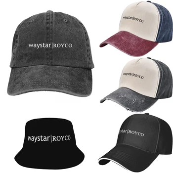 Waystar Royco Goods男女子野球キャップに悩デニム帽子キャップヴィンテージの継承のテレビシリーズSnapback帽子Casquette