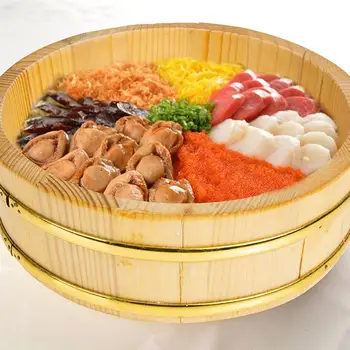 米寿司鉢木製浴槽の混合バケツ木花Hangiri日本のバレルトレーラ製バケット蒸し料理キット