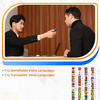 翻訳者112言語オフラインでのWIFIスキャンの翻訳ペンスマーカーを一瞬のスマートに音声翻訳を高品質、安