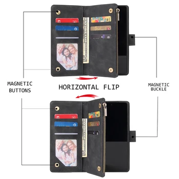 高級独自の財布の場合はカードスロットの軽量化革の電話の場合のためのレジュメはあなた自身の広告Redmi12T10A10C10t Lite9C9A8A7A Poco M3